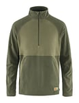 Fjallraven 87055-625-622 Vardag Lite Fleece M Sweatshirt Men's Laurel Green-Light Olive Size XS