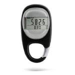 Pedometer, Pedometer for Walking, Digital Pedometer 3D Sensor Counting Running Walking Steps Measuring Calorie Distance Smart Step Counter for Exercise