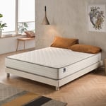 Naturalex - Matelas Activisco 140x190 - Mousse à mémoire hr - Accueil Blue Latex - Textile respirant 3D - Ergonomique - Réversible - Certifié