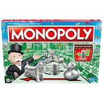 Monopoly Jeu de société, Jeu Familial pour Adultes et Enfants, 2 à 6 Joueurs, Jeu de stratégie pour Enfants, Cadeau pour familles, à partir de 8 Ans