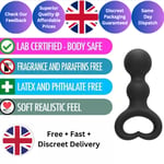 Large Butt Plug Dildo Huge Anal Prober Prostate Stimulator Sex Toys Men Women UK