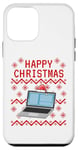 Coque pour iPhone 12 mini Ordinateur laid Noël technicien informatique bureau drôle