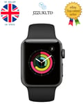 APPLE Watch Series 3 Space Grey & Black Sports Band Water Resistant Smart Watch