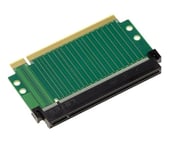 KALEA-INFORMATIQUE Riser droit 50mm nappe d'extension PCI Express Gen 4.0 un port PCIe x16 mâle vers un port femelle, avec bande passante 256 GT/s