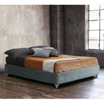 Lit coffre portos couchage 120x190 cm Joint vert menthe