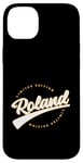 Coque pour iPhone 14 Plus Funny Personalized First Name Design for Roland