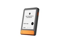 Ledger Flex Crypto Hardware Wallet - Svart/orange