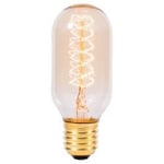 Bell Vintage Filament Lantern Lamp 60w ES E27 Twisted Filament Amber Finish Bulb