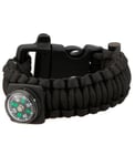 Milrab Survival Bracelet m/ Fire Starter &amp; Compass