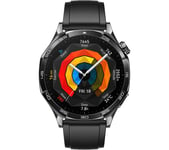 HUAWEI Watch GT 5 - Black, Fluoroelastomer Strap, 46 mm, Black