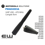 Motorola UHF 430-470 MHz Antenne PMAE4003A (GP3XX & DP1X00)