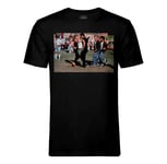 T-Shirt Homme Col Rond John Travolta Et Olivia Newton Grease Photo De Stars Célébrités Original 2