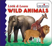 CRE0524 - * Creative Books - Look & Learn Board Book- Wild Animals