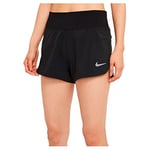 Nike CZ9580 W NK ECLIPSE SHORT 3IN Shorts women's black/reflective silv M