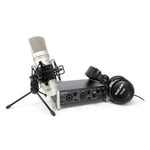 Tascam Track Pack complete Studio Pack includes US2X2, TM20,TH02