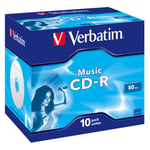 CD-R Verbatim Music CD-R 700 MB Svart