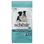 Schesir Dog Dry Medium Puppy med kyckling - 12 kg