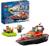 LEGO City Fire Rescue Boat60373 Water Float Toy ideal birthday gift idea for kid