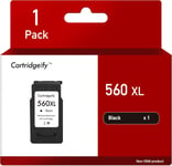 560XL Cartouches d'encre compatibles avec Canon PG-560 Noir Pour PIXMA TS7450 TS7451 TS5350 TS5351 TS5352 TS5353