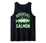 Nothing Quite Like a River Dance with a Salmon Fishing Tank Top