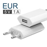 Chargeur mural de voyage, adaptateur secteur 5V 1a, prise européenne ue, un Port USB, pour petit téléphone portable [F909118]