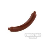 LEGO - Hot Dog Sausage - Dark Red