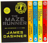 Maze Runner Series James Dashner 5 Books Collection Set Pack