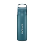 LifeStraw Go 2.0 Stainless Steel stålflaska med vattenfilter - 530 ml