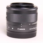 Canon Used EF-M 28mm f/3.5 Macro IS STM Lens