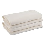 Needum Étamine coton bio, Chiffon à Fromage, Chiffon en Mousseline, Toile à Passoire en Non Blanchi Tissu Filtrant pour Alimentaire Yaourt Jus, 180x90cm, Blanc