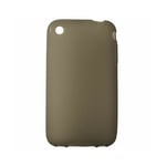 COQUE SILICONE MOCCA DESIGN GEL FROST POUR APPLE IPHONE 3G 3GS NOIR