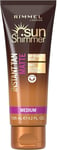 Sunshimmer Water Resistant Instant Tan Wash Off Matte Medium For Body and Face