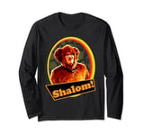 Friday Night Dinner Jim Dog Costume Shalom Funny LOL Splash Long Sleeve T-Shirt