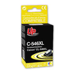 UPrint C-546XL - 15 ml - XL - couleur (cyan, magenta, jaune) - compatible - remanufacturé - cartouche d'encre - pour Canon PIXMA TR4551, TR4650, TR4651, TS3350, TS3351, TS3352, TS3355, TS3450, TS3451, TS3452