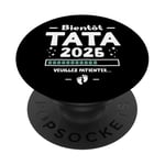 Bientôt Tata en 2026 - Annonce Grossesse Drôle 1er Bébé PopSockets PopGrip Adhésif