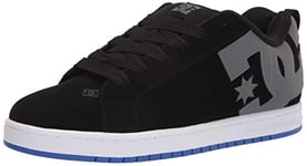 DC Shoes Court Graffik SE Baskets pour Homme - - Cygne Gris et Bleu., 41.5 EU