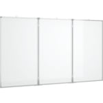 Vidaxl - Tableau blanc magnétique pliable 120x80x1,7 cm aluminium