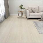 Golvbeläggning vidaxl - Självhäftande golvplankor 55 st pvc 5,11 m² beige