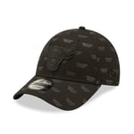 New Era - Casquette 9Forty Monogram - Chicago Bulls - Black - 60284888