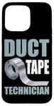 Coque pour iPhone 15 Pro Max Duct Tape Technician Outils du Père -