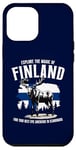 iPhone 12 Pro Max Finland's Beauty Adventure Nature Outfit Moose Scandinavian Case