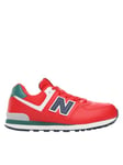 New Balance Garçon 574, Team Red, 37.5 EU