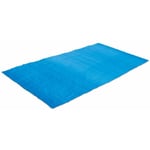 Tapis de sol bleu pour piscine Summer Waves 3,91 x 7,56 m pour piscine ø 3,05 x 6,10 m