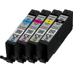 Canon CLI-581 BK/C/M/Y Multi Pack - 4-pack - svart  gul  cyan  magenta - original - blekkbeholder