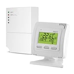Thermostat d'ambiance sans fil EOB FRT7B2 affichage clair avec rétroéclairage