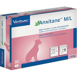 Virbac Anxitane Medium/Large >10 kg Lugnande tablett för hund 30 st