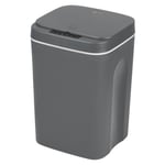 16L Motion Sensor Bin Smart Trash Can Automatic Waste Bin Trashcan - Grey