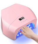 Lampe UV Ongles Gel 298W, Lampe UV, Lampe UV Ongles avec 72 LEDS/Capteur Automatique, Lampe UV Vernis Semi Permanent, Lampe LED Ongle