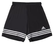 adidas Entrada 14 short, Black/White FR: 12 years (Manufacturer Size: 152)