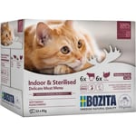 Bozita Cat Indoor & Sterilised Multibox i Gelè Våtfôr til katt 12x85 gr